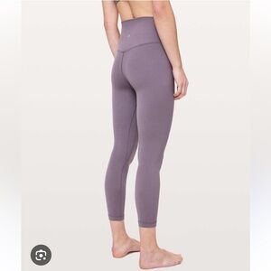 Lululemon align leggings 25” GRAPHITE PURPLE